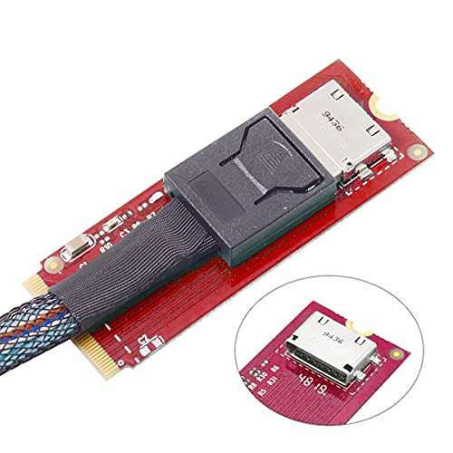 Unlock Blazing Fast Data Transfers with cablecc PCI-E 3.0 M.2 M-Key to Oculink SFF-8612/SFF-8611 Host Adapter – Perfect for Gamers & Creators Seeking Ultimate NVMe SSD Performance. Experience unparalleled speed and compatibility with this high-performance adapter engineered for M.2 NVMe SSDs in the 2260 form factor. The cutting-edge Oculink SFF-8612 and SFF-8611 connections ensure robust data transmission for seamless gaming and content creation. Enjoy hassle-free installation and a durable design that stands up to daily demands, making this essential upgrade a must-have for any advanced computing setup. Whether you’re enhancing your workflow or building the ultimate gaming rig, this PCI-E 3.0 adapter guarantees enhanced performance and reliability. Elevate your data storage capabilities today and discover the difference this premium internal SSD accessory can make in your system’s efficiency and speed. Don’t compromise on quality—transform your digital experience with the cablecc Oculink Host Adapter now!