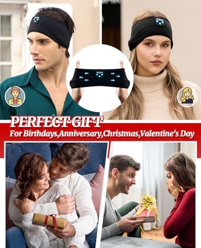 Perytong Wireless Bluetooth Sports Headband Headphones – Ultimate Comfort & Crystal-Clear Sound for Sleep, Yoga & Jogging – Perfect for Insomnia Relief, Meditation, and Easy Device Pairing