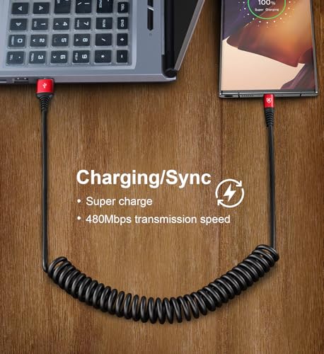 KIYODA 3 FT USB A to C Fast Charging Cables – Versatile 2-Pack for i Phone 15/16 and Samsung Galaxy A10/A20 – Stylish Pink Design for On-the-Go Charging – Durable, High-Speed Performance for All Your Devices – Ideal for Car and Home Use