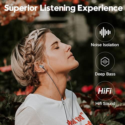 Elevate Your Listening Journey with Premium USB C Noise-Canceling Earbuds – Advanced Magnetic In-Ear Design for Samsung, i Phone 16/15 Pro Max, and Pixel Devices | Integrated Microphone & Effortless Volume Control for Unmatched Sound Clarity and Comfort on the Go