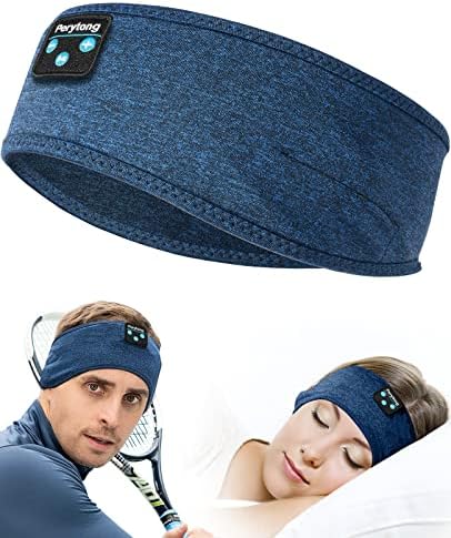 Ergonomic Bluetooth Sleep Headphones: Wireless Sports Headband with Hi-Fi Stereo Sound for Ultimate ASMR Relaxation – Lightweight, Cozy Audio Solution for Men and Women, Perfect for Meditation and Restful Sleep
