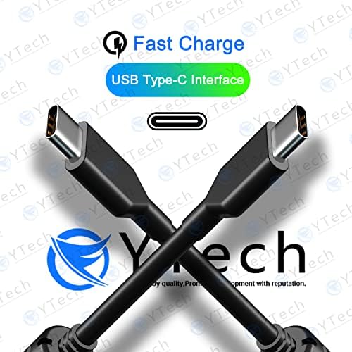 Universal 65 W USB-C Fast Laptop Charger – High-Speed Power Adapter for Lenovo, Dell, Acer, Asus, Google Chromebook, Mac Book Pro/Air, and More – Superior Compatibility & Intelligent Power Delivery for Optimal Device Performance – 10 ft Cable Included, 30-Day Return Guarantee