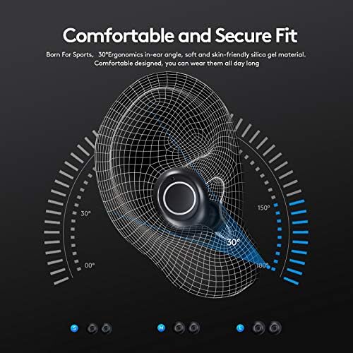 Premium True Wireless Earbuds with Bluetooth Connectivity – IPX6 Waterproof Design, CVC8.0 Noise Cancellation Technology for Superior Call Clarity, Hi-Fi Deep Bass Audio for an Immersive Experience, Ergonomic Touch Control In-Ear Headset for Active Lifestyles – Enhanced Device Compatibility for Effortless Pairing
