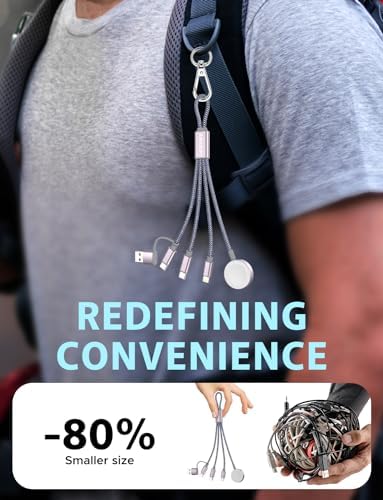 Versatile 3-in-2 USB C Charging Cable for Apple Watch and i Phone – 4 FT Multi-Device Fast Charger Compatible with Apple Watch Ultra/SE/10/9/8/7/6/5/4/3/2/1 & i Phone 16/15/14/Galaxy S23 – Lightweight Travel Essential for Efficient Power-Up Solutions