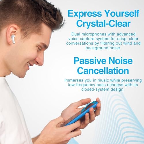 Naztech Xpods PRO True Wireless Earbuds – Advanced Noise Cancelling Sports Earbuds with Touch Control, IPX4 Waterproof Design, High-Definition Sound, Secure Fit for Active Lifestyles, Wireless Charging Case Included – Red Edition for Enhanced Mobility and Performance