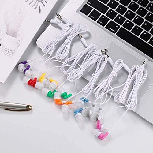 Bulk 24-Pack Kids Wired Earbuds with Microphone – Classroom-Ready Noise-Isolating Headphones for Enhanced Focus and Engagement in Learning, Gaming, and Travel with Universal 3.5 mm Compatibility for Superior Audio Quality