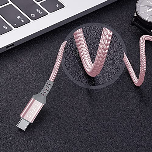 Basesailor 10 ft USB C to USB C Power Delivery Charging Cable – 100 W Fast Charger for i Phone 16/15 Pro Max, Mac Book, i Pad Air 4/5, Mini 6, and Samsung Galaxy S22/S23/S24/S25 – Durable 2 Pack for Enhanced Speed and Efficiency