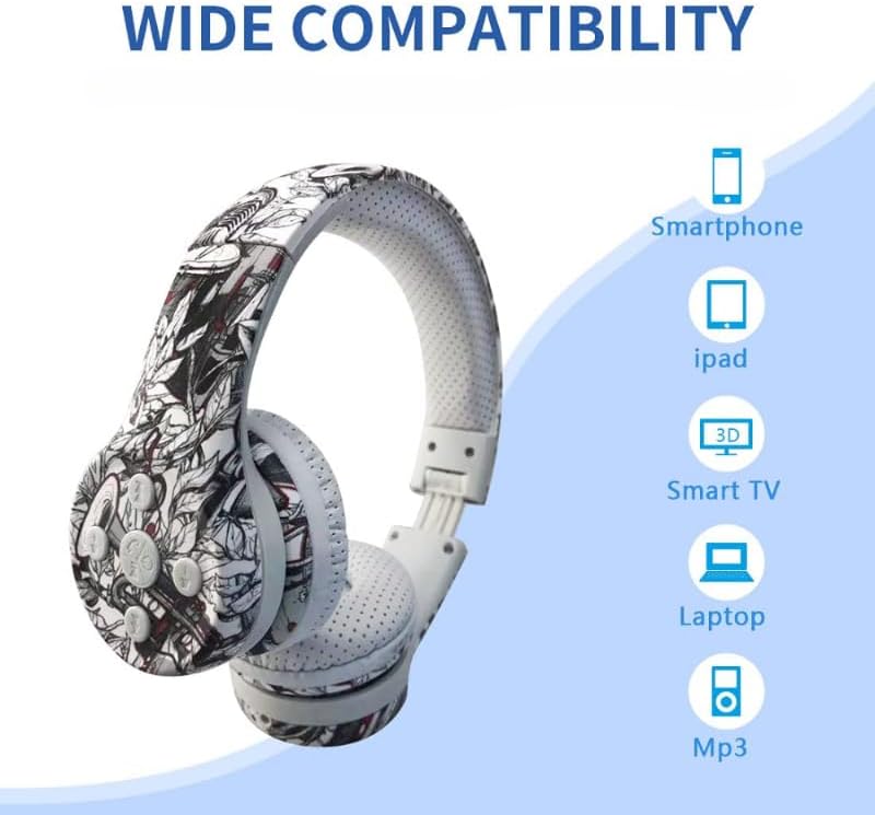 Light Blue Kids Bluetooth Headphones – Safe 93 d B Volume Limitation for Ear Protection – Foldable & Travel-Friendly Design – Built-in Microphone for Hands-Free Calls – Comfortable Wireless Headphones for Toddlers and Children – Perfect for School, Home, and Fun Activities