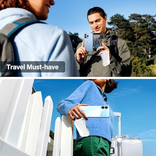 Compact 27 W Fast Charging Power Bank with Built-in Cables – 10,000 m Ah Portable Charger for i Phone & Android – Effortless Multi-Device Charging with 4 Outputs & 2 Inputs – Essential Travel Battery Pack for i Phone 16/15/14 and Newer – Durable Design for On-the-Go Energy Solutions
