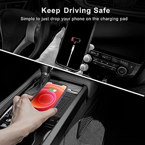 Upgrade Your Volvo’s Interior with the High-Speed Qi Wireless Charger – Effortless Smartphone Power for XC90, S90, V90, XC60, V60, S60 (2017-2025) – Clutter-Free Charging Solution for Modern Drivers