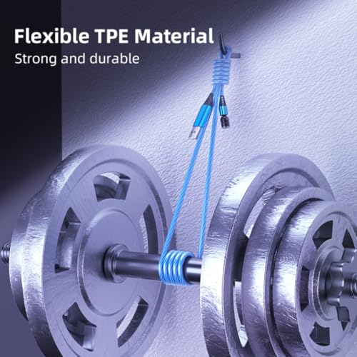 Transform Your Charging Experience with the Algasan 540-Degree Rotating USB A to USB C Magnetic Data Cable – 6.5 ft of Effortless Power and High-Speed Data Transfer, Compatible with All Devices from Smartphones to Laptops, Featuring Durable Design, Tangle-Free Convenience, and Innovative Magnetic Attachment for Seamless Connectivity