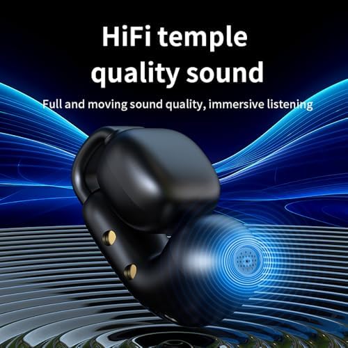 Vibrant Purple Open Ear Wireless Sport Earbuds – Bluetooth 5.4 Clip-On Headphones with IPX5 Water Resistance for Enhanced Safety and Comfort in Running & Cycling – Ultimate Audio Experience for Active Lifestyles