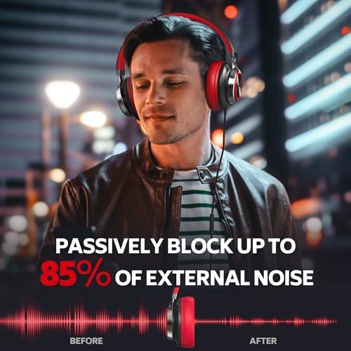 Experience Unmatched Sound Clarity with AC01 Over-Ear Noise-Canceling Headphones – Integrated Microphone & Inline Volume Control for Effortless Listening – Perfect for Music Lovers, Gamers, and Professionals – Universal 3.5 mm Compatibility for All Devices – Stylish Black and Grey Finish for a Modern Touch – Ideal for All Ages, Lightweight and Comfortable for Long Wear – Elevate Your Audio Experience with Durable, High-Performance Headsets
