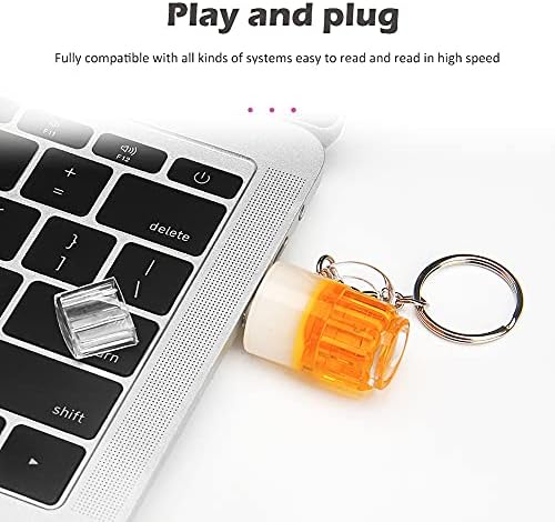 64 GB Cute Beer Mug USB Flash Drive – Fun and Functional Memory Stick for Easy Data Storage – Portable USB 2.0 Drive Compatible with Windows & Mac – Perfect for Students and Professionals