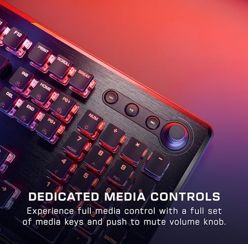 Experience Unmatched Gaming Precision with Turtle Beach Vulcan TKL Tenkeyless Mechanical Keyboard – Linear Titan Switch, Customizable AIMO RGB Lighting, Durable Aluminum Build, and Portable USB-C Connectivity for Ultimate Performance and Style