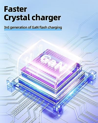 ACEFAST PD65 65 W 3-Port USB C Fast Charging Power Adapter – Sleek Pink Foldable Charger for i Phone, i Pad & Laptops – Efficient Multi-Device Rapid Charging Solution for Tech Enthusiasts – Compact and Portable Design for On-the-Go Power Needs