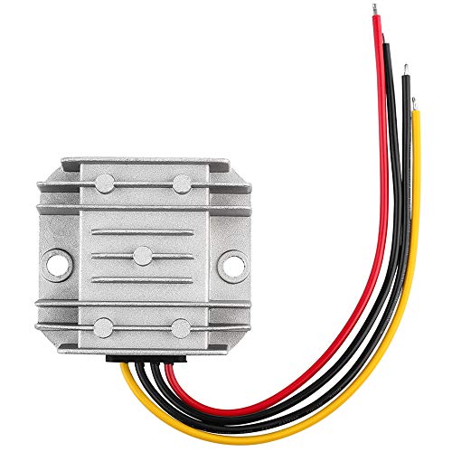 Ultimate 24 V 145 W DC-DC Voltage Regulator – Versatile Step Down/Up Converter (9 V-40 V to 24 V, 6 A) – Durable Waterproof Power Supply for Enhanced Golf Cart Performance and Accessory Compatibility