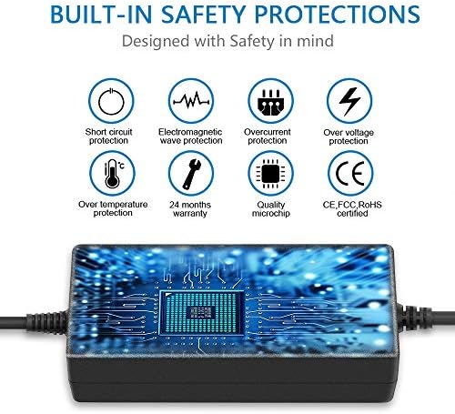 SHNITPWR Universal AC to DC Power Adapter – 48 W Adjustable Voltage Converter (3 V to 24 V) with 14 Interchangeable Tips & Polarity Converter for Maximum Device Compatibility and Efficient Performance, Ideal for Electronics Enthusiasts and Professionals