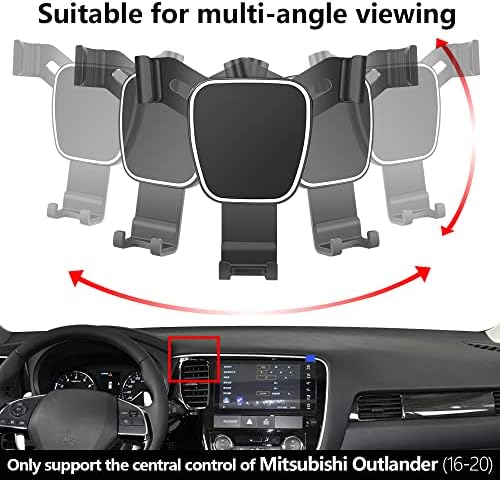 Mitsubishi Outlander 2022-2024 Car Phone Holder – Premium 9-Inch Screen Mobile Mount for Enhanced Navigation & Convenience – Sturdy, Stylish Design with 360° Rotation for Optimal Viewing and Easy Installation – Essential Auto Accessory for Safe, Hands-Free Driving