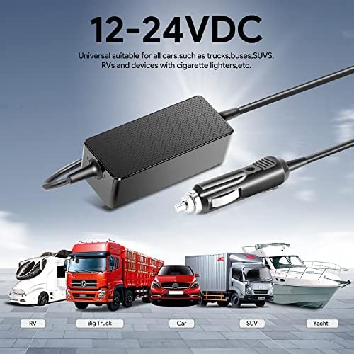 High-Powered KFD NOCO 65 W USB-C Car Charger for NOCO Boost X Jump Starters (GBX45, GBX55, GBX75, GBX155) – Essential 12 V-24 V DC Power Adapter for Fast, Safe Charging of Portable Vehicle Electronics – Compact, Reliable, and Durable Automotive Accessory for On-the-Go Power Solutions