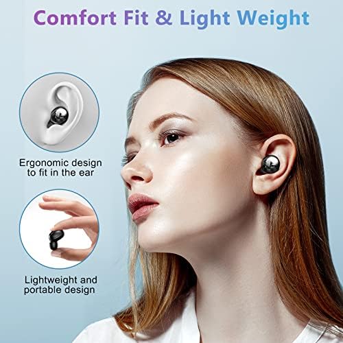 ELOVEN Premium Bluetooth Noise-Canceling Earbuds – 120-Hour Playtime with Deep Bass Sound – Customizable Fit for Ultimate Comfort – Compatible with i Phone 16/15/14 & Samsung S24/S23/S22/S21 Ultra – Ideal for Music, Movies, and Calls – Stylish, Durable Design for Everyday Use