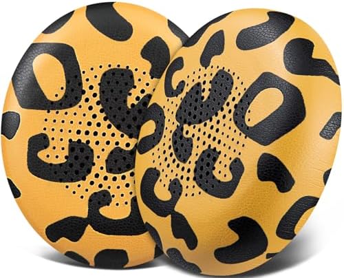 Premium SOULWIT Replacement Earpads for Jabra Evolve2 65 & 40 – Ultra-Comfort Protein Leather Cushions for Enhanced Sound Isolation and Longevity – Effortless Installation in Sleek Black Finish – Perfect On-Ear Headset Upgrade for Extended Listening and Productivity