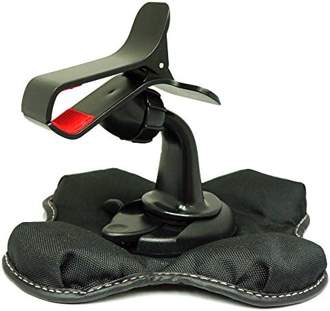 Claw-X Nonslip Smartphone Beanbag Friction Mount by Charger City – Universal Cradle for Smartphones Up to 4″ Wide, Perfect for Galaxy S24, S25 Flip, i Phone 16/15/14 Pro MAX Ultra – Hands-Free Convenience with Enhanced Stability and Quick Setup for Safe Driving Solutions