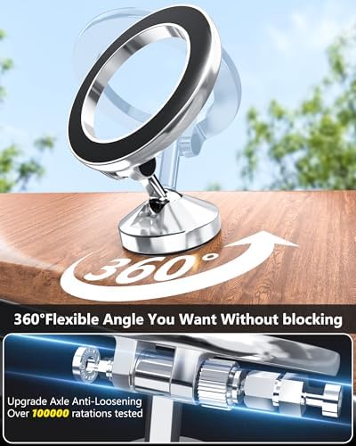 Elevate Your Drive with the NTMY CD Slot Phone Mount – One-Hand Operation, Universal Compatibility for i Phone & Android, Hands-Free Access for Navigation & Calls, Durable Design with 360-Degree Rotation, Perfect Car Accessory for Safer Driving Experience