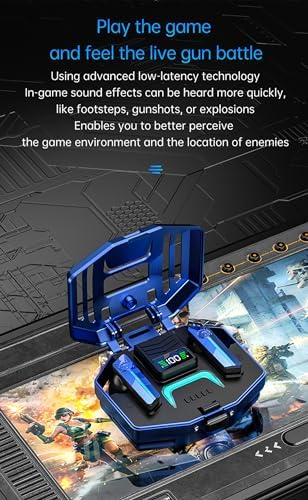 Premium 2024 Bluetooth 5.3 True Wireless Earbuds – IP7 Waterproof Sports Headphones with Touch Control, Built-in Mic, and Ergonomic Comfort for Active Lifestyles – LED Battery Indicator for Uninterrupted Audio Enjoyment