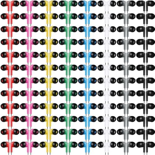 Discover the Konohan 160-Pack Classroom Wired Earbuds, the ultimate audio solution tailored for educational settings. Each pack includes 160 individually bagged multicolor headphones, perfect for easy distribution in classrooms, libraries, and study groups. Designed with students in mind, these lightweight and durable wired earphones provide seamless compatibility across various devices, ensuring an engaging and distraction-free learning experience. With eight vibrant colors, students can effortlessly identify their own pair while adding a splash of fun to their studies. Ideal for online learning and collaborative activities, the secure fit and superior sound quality enhance focus and immersion. Elevate your classroom environment with these reliable, high-performance earbuds, built to withstand daily use and foster a productive learning atmosphere.