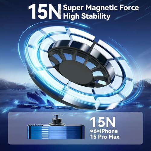 BMW X1 & X2 Car Phone Holder – Ultimate Hands-Free Air Vent Mount for i Phone 15/14/13/12 Pro Max and All Phones – 360-Degree Rotation, Mag Safe Compatible, No-Tool Installation, Durable Design – Enhance Driving Safety and Convenience