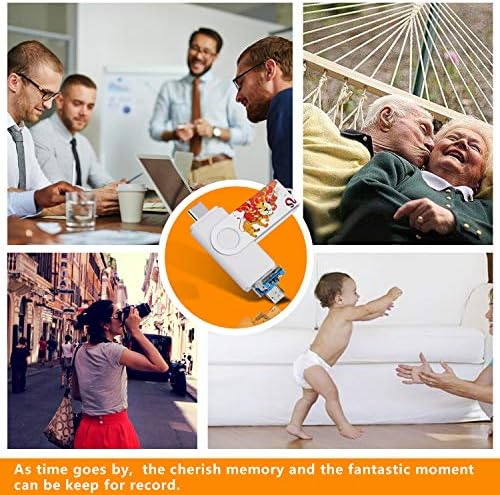 Ultra-Fast 3-in-1 256 GB Photo Backup Stick for Android & Type-C Devices – Seamless Storage with USB 3.1 Compatibility for Galaxy, LG, Google Pixel, Huawei, One Plus, and More!