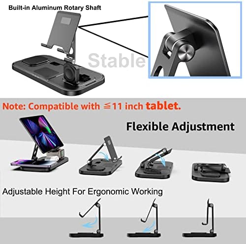 Revolutionary 4-in-1 Wireless Charging Hub for Apple Devices – Rapid Multi-Device Dock Compatible with i Phone 16 Pro Max, 15, 14, 13, Air Pods Pro 2, i Pad, and i Watch 10/9/Ultra 2 – Sleek, Compact Design with Advanced Safety Features and Effortless Positioning for the Modern Tech User