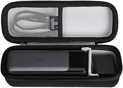 EVA Hard Storage Case for Anker 737 Power Bank & 715 Charger Combo – Premium Waterproof, Shock-Resistant Protection in Stylish Purple – Ideal Travel Companion for Mobile Charging Solutions