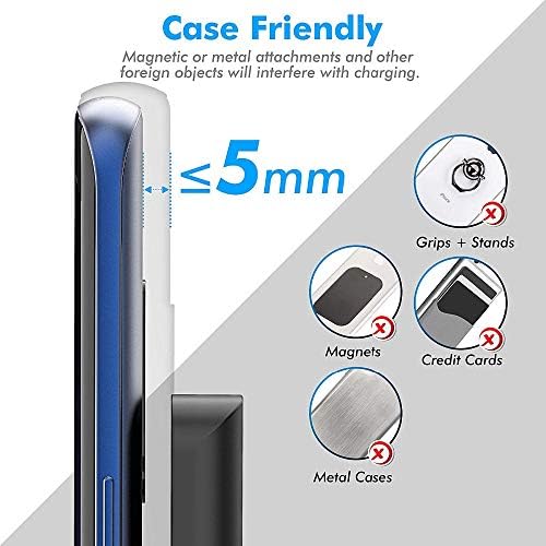 20 W Ultra-Fast Wireless Charging Stand for i Phone 16/15/14/13/12/11, Galaxy S25/S24/S23/Note, Pixel & LG Devices – Streamlined Design for Effortless Power-Up, No Plug Required, Superior Compatibility and Speed