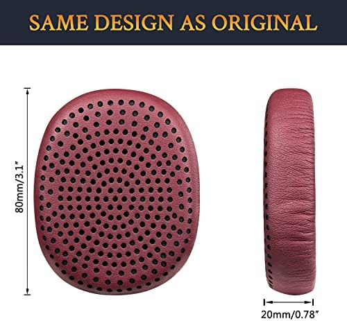 SOULWIT Premium Earpads for Skullcandy Riff/Riff2 – Ultra-Comfort Noise Isolation Cushions with Soft Leather Finish – Effortless Installation & Modern White Design for Enhanced Audio Experience