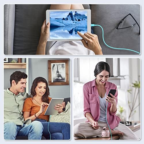 Ultra-Fast 20 W i Phone Charger with 10 ft USB C to Lightning Cable – Stylish Pink Fast Charging Block for i Phone 14 Pro Max, 13, 12, 11, XS, SE, i Pads & Air Pods – Unmatched Compatibility & Durability for On-the-Go Power