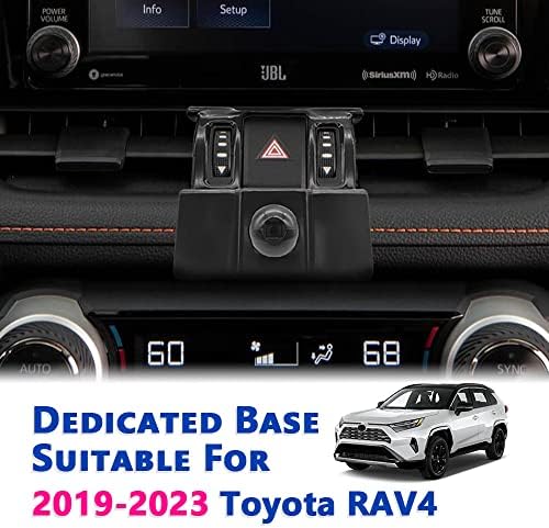 Revolutionize Your Driving Experience with the 2019-2023 Toyota RAV4 Car Phone Mount – Thick Case Friendly Mobile Holder for Secure Navigation, Hands-Free Calls & Customizable Viewing Angles – Enhanced Compatibility for All Smartphones, Effortless Installation & Durable Design