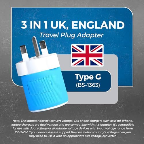 OREI Switzerland Travel Plug Adapter with Dual USB Ports – Ultimate Type J Charging Solution for USA Devices – Fast, Efficient Power for i Phones, Laptops, Tablets & More – Essential Travel Accessory for Hassle-Free Connectivity