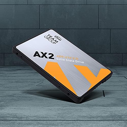 Boost Your Computer’s Speed with TEAMGROUP AX2 1 TB SATA III SSD – Unleash Lightning-Fast 540 MB/s Data Transfer for Ultimate Performance in Laptops & Desktops, Enhanced Durability with 3 D NAND TLC Technology for Reliable Storage Solutions
