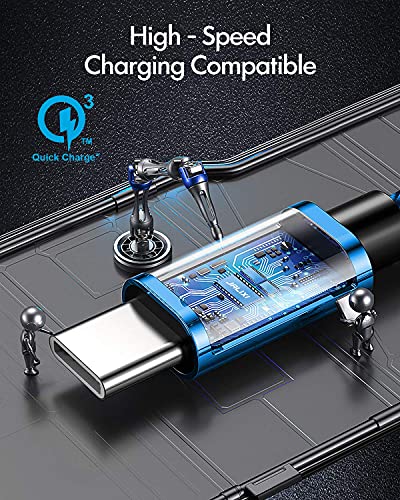 JALIXI 20 ft USB C Cable for Fast Charging – Ultra-Durable Type C Charger Cord Compatible with i Phone 15/16, Galaxy, PS5, Xbox Series X/S, Nintendo Switch & More – Unmatched Length & Enhanced Speed for Gaming and Streaming Power