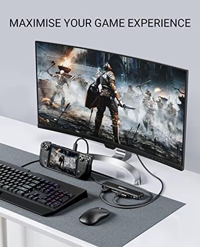 Elevate Your Connectivity: Dockteck 7-in-1 USB C Hub with 4 K 60 Hz HDMI, Lightning-Fast Ethernet, and Advanced Power Delivery – Perfect for Mac Book Air/Pro M1 2020, i Pad Pro 2021, and i Pad mini 6 for Seamless Multitasking and Superior Performance