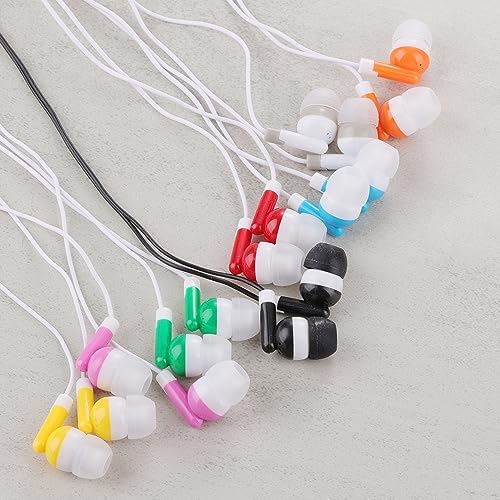 Vibrant Classroom Earbuds Bulk 30 Pack – Durable & Comfortable Kids Headphones in 8 Fun Colors for Enhanced Learning Experience, Perfect for Toddlers, Children & Adults with Volume Limiting Feature & Tangle-Free Design