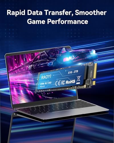 RAOYI 1 TB SATA III Solid State Drive – Lightning-Fast 550 MB/s Performance Upgrade for PCs & Laptops | Advanced 3 D NAND Flash Technology | Reliable Internal SSD for Enhanced Speed & Compatibility