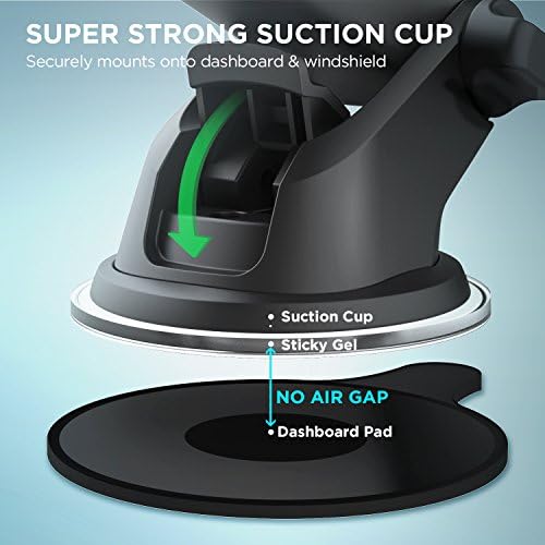 i Ottie Easy One Touch Signature CD Slot Car Phone Holder – Universal Smartphone Mount for i Phone, Google, Samsung, and More – Enhanced Stability, 360-Degree Viewing Angles, Quick One-Touch Access for Safe Driving