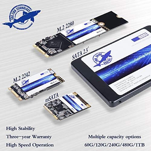 Transform Your Computing: Dogfish 250 GB m SATA SSD – Ultra-Fast Mini SATA Drive for Enhanced Performance in Desktops and Laptops – Effortless Upgrade with Superior Compatibility and Durability