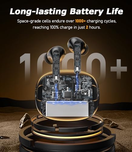 Revolutionary Bluetooth 5.3 Wireless Earbuds with Superior Noise Cancellation – IPX7 Waterproof for Active Lifestyles, Deep Bass Audio & 40-Hour Playtime – Ergonomic Comfort Design with Real-Time LED Battery Indicator – Perfect for Music, Sports, and Professional Calls – Unmatched Audio Experience Everywhere