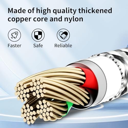 Ultimate 4-in-1 Fast Charging Cable – 65 W Multi-Device Charger with E-Mark Chip for i Phone 16/15/14/13, i Pad, and Laptops – High-Speed USB-C/Lightning Connectivity for Enhanced Performance and Versatility