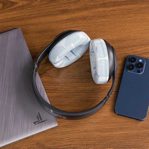Upgrade Your Audio Experience with WC Wicked Cushions Replacement Ear Pads for Beats Studio 2 & 3 – Retro 90’s White | Luxurious PU Leather & Enhanced Foam for Optimal Sound Isolation | Perfectly Fits B0501 & B0500 Models | Not Compatible with Beats Solo | Enhanced Adhesive for Maximum Durability and Longevity
