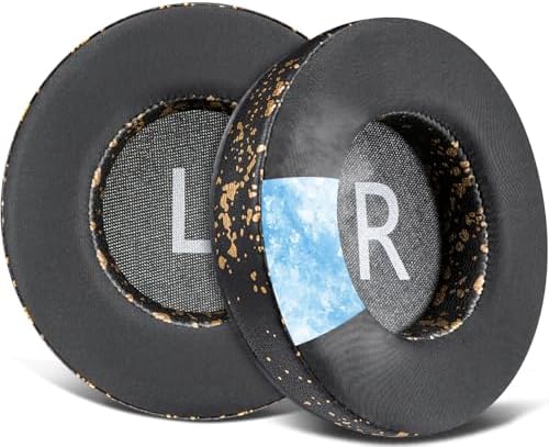 Transform your JBL Synchros with SOULWIT Snow Leopard Cooling Gel Earpads – Ultimate Upgrade for E50, E50 BT, S500, S700 Wireless Headphones – Unmatched Noise Isolation and Comfort for Extended Listening Adventures